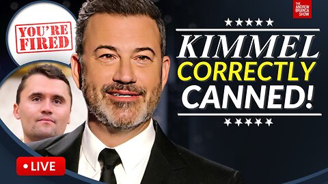 Kimmel Cancelled: WHY This is Both RIGHT and RIGHTEOUS!