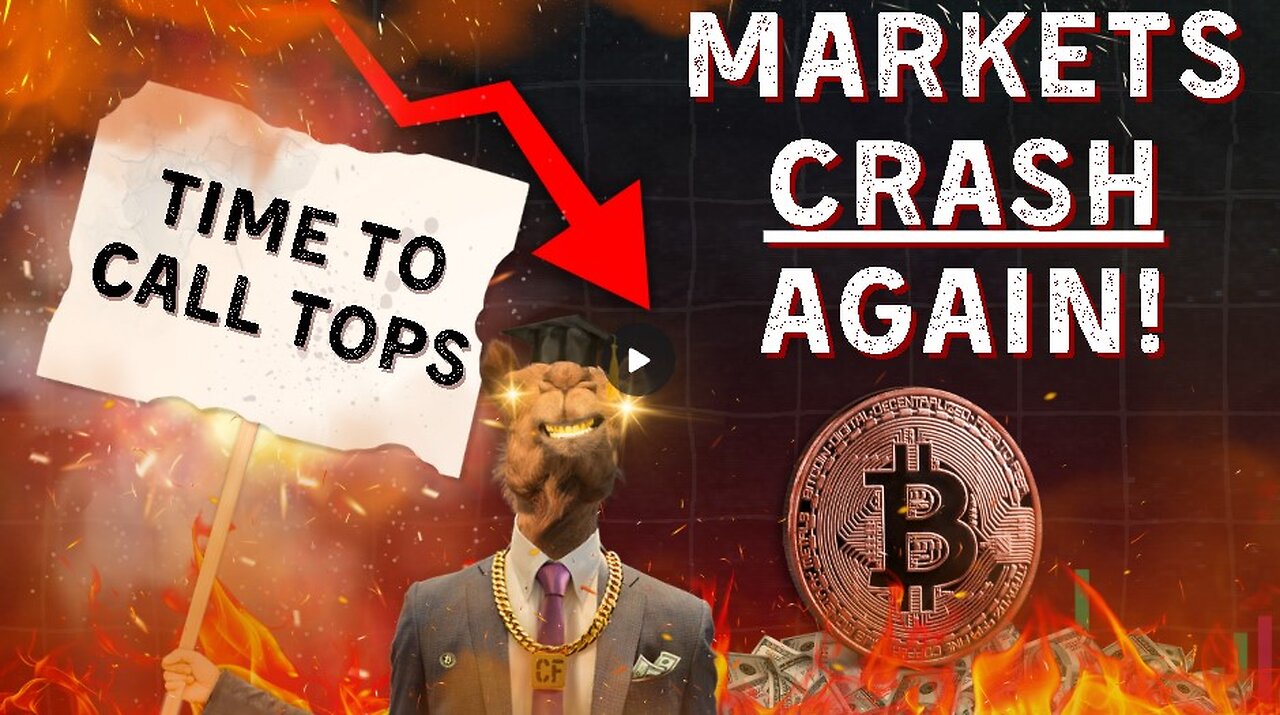 Markets CRASH AGAIN! Time to call tops?