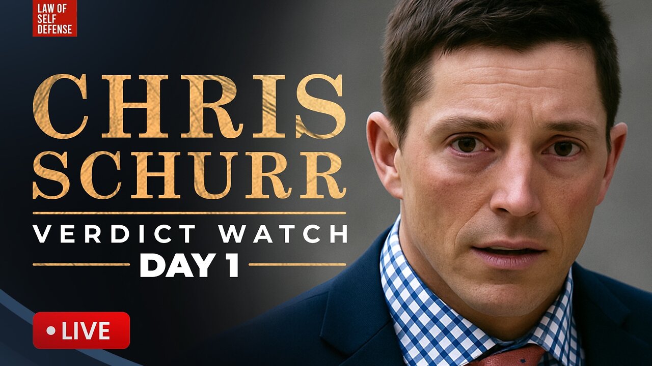LIVE! Chris Schurr Murder Trial; VERDICT WATCH!