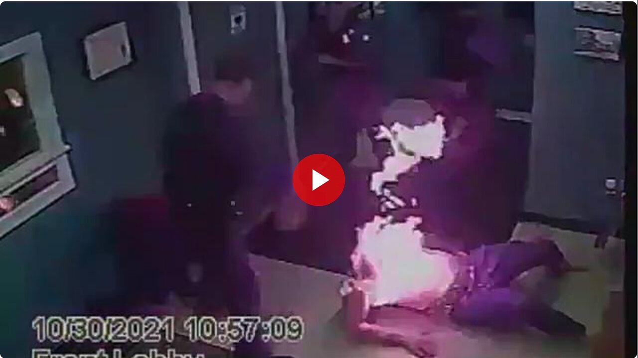 They were taking him into protective custody. Then set him on fire. 45 days in ICU then he died.