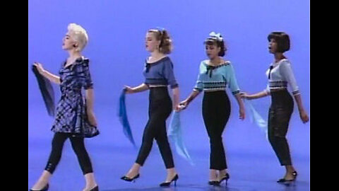 Madonna True Blue trimmed to fit 1960's style