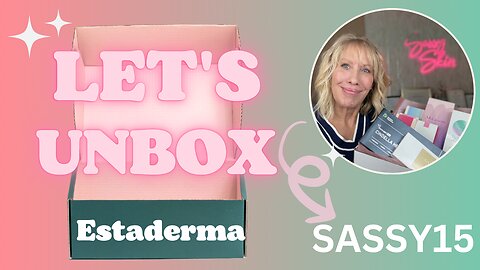 Estaderma Unboxing - I'm Excited about these Products!