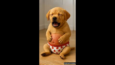 The smile of a doctor that cats don't trust #ai #dog #puppy #animation