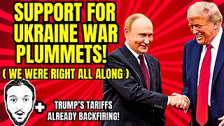 LIVE: Support For Ukraine War PLUMMETS! (We Were Right All Along)