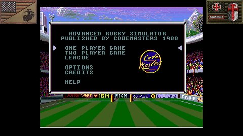 Advanced Rugby Simulator (Atari ST - Attract Mode) [EU Only]