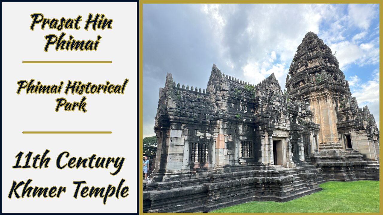 Prasat Hin Phimai & Historical Park - 11th Century Khmer Temple - Nakhon Ratchasima Thailand 2025