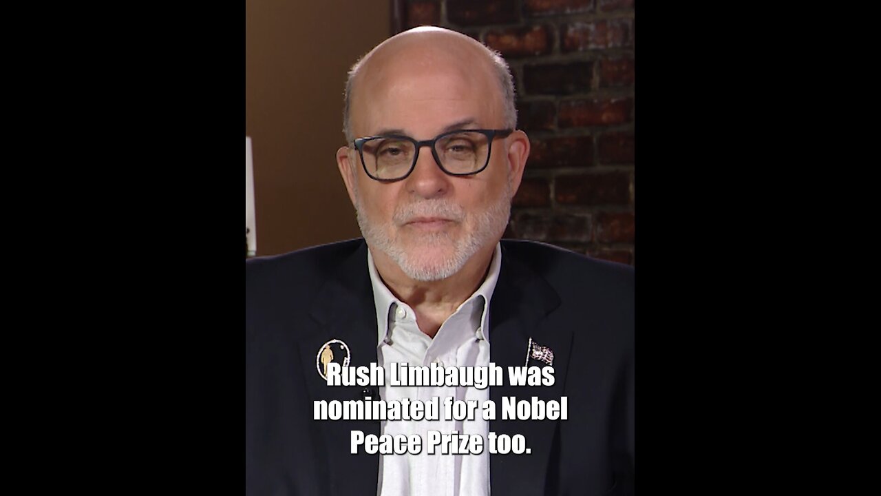 When Mark Levin Nominated Rush Limbaugh for the Nobel Peace Prize