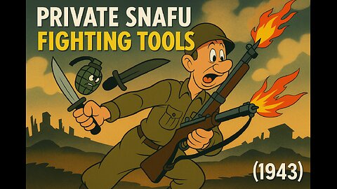 Private Snafu: Fighting Tools (1943) | WWII Cartoon by Warner Bros. & Dr. Seuss
