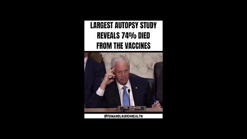 During Autopsy It Has Been Found 74% DIED From The Vaccines