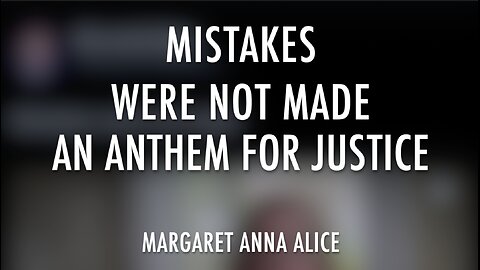 MISTAKES WERE NOT MADE