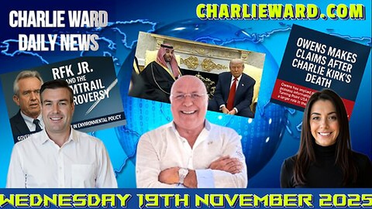 CHARLIE WARD DAILY NEWS WITH CHARLIE WARD & PAUL BROOKER TUESDAY 18TH NOVEMBER 2025