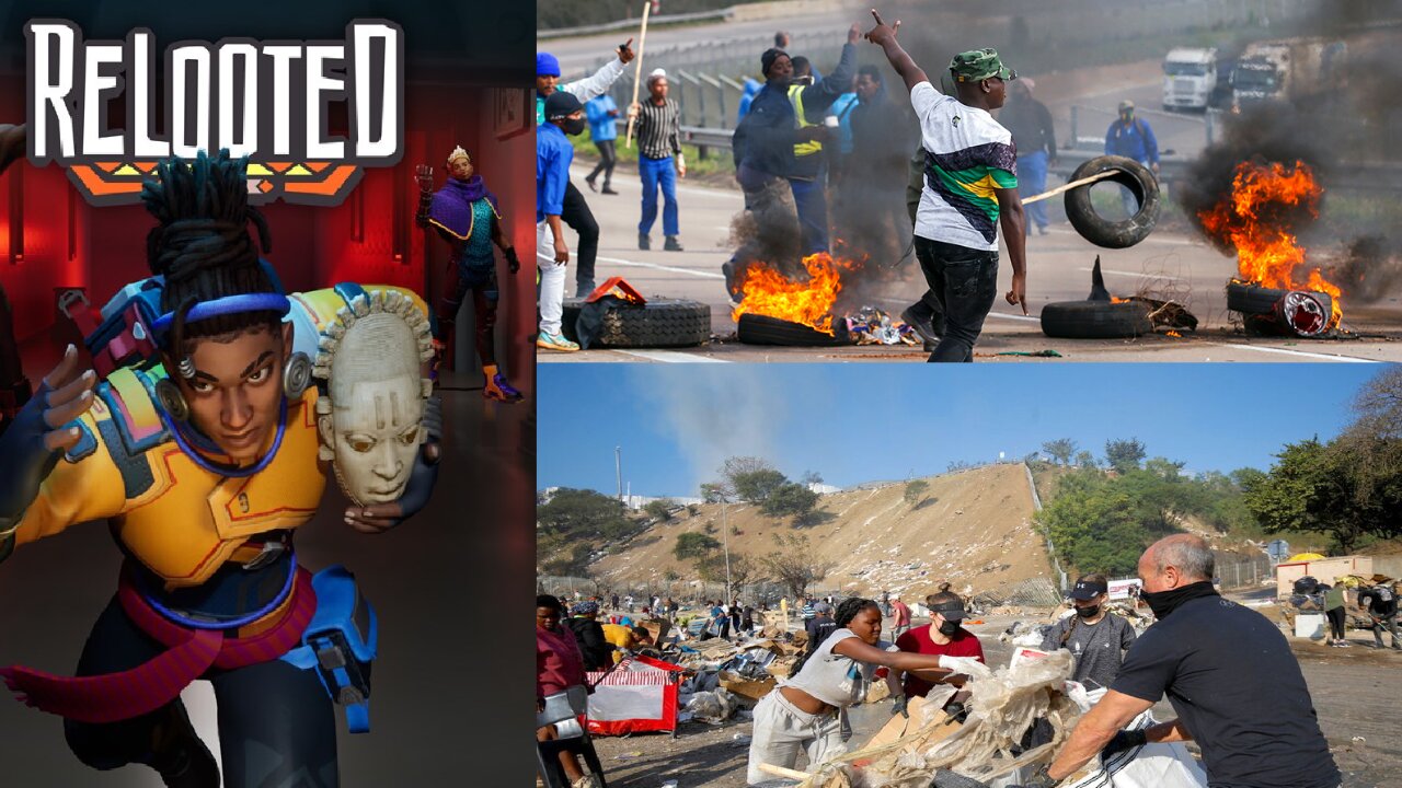 RELOOTED, A Game Where Blacks Are Heroes for Doing Theft Crimes Against White People?