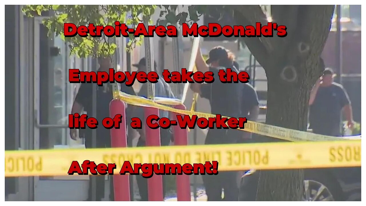 Undetected Footprints of Detroit-Area McDonald's argument that takes a person's life!