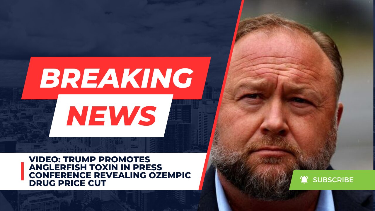 VIDEO: Trump Promotes Anglerfish Toxin In Press Conference Revealing Ozempic Drug Price Cut