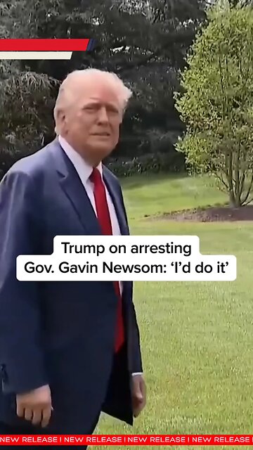 Trump: “I’d arrest Newsom if I were Tom.” Calls CA gov ‘nice but grossly incompetent.’ #japdmedia