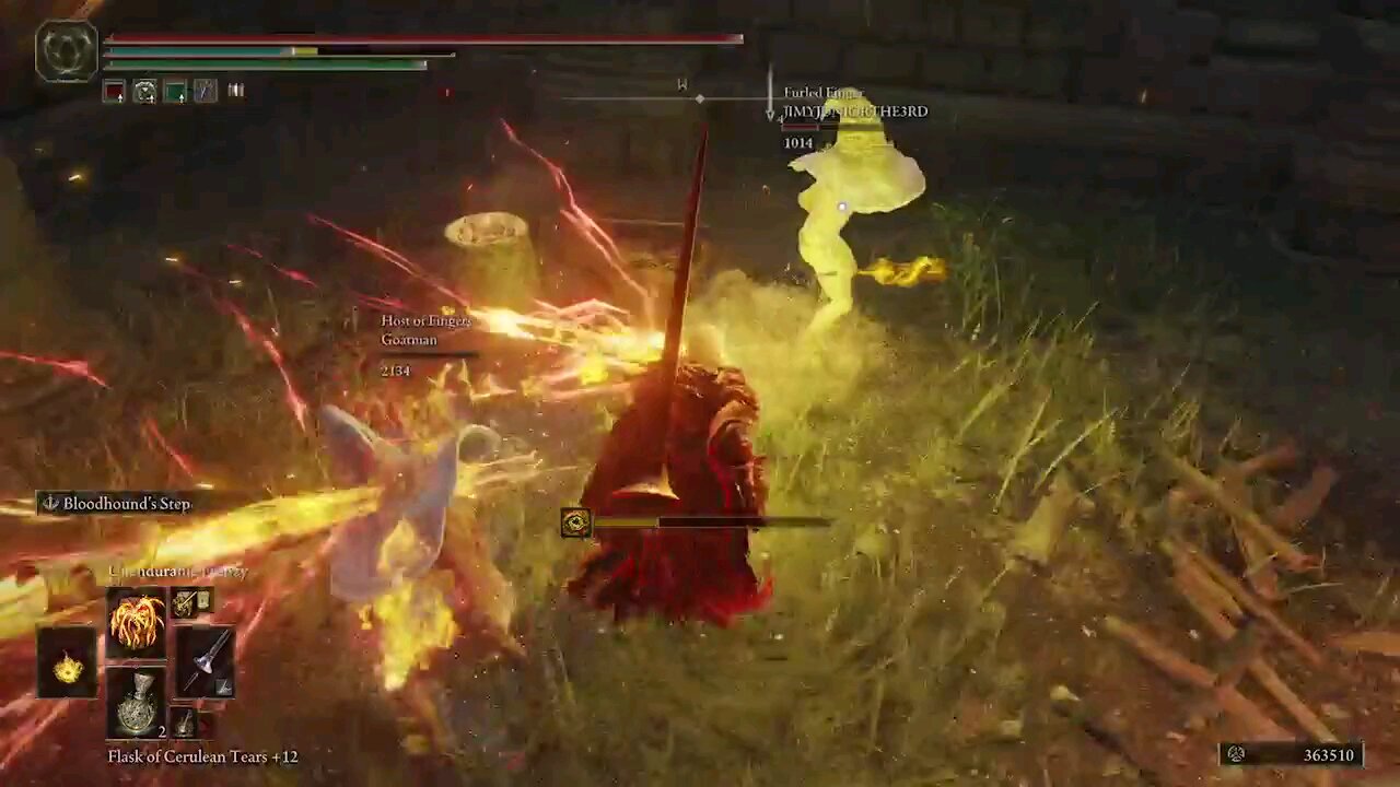 cooking some campers in elden ring pvp