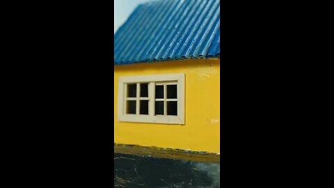 How to build a one-story House #vfuho #miniature #house_#diy