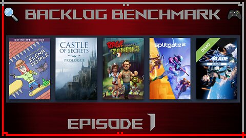 🔍 Backlog Benchmark 🎮 | Ep. 1 | June 16th, 2025