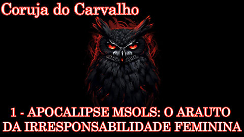 1 - APOCALIPSE MSOLS: O ARAUTO DA IRRESPONSABILIDADE FEMININA