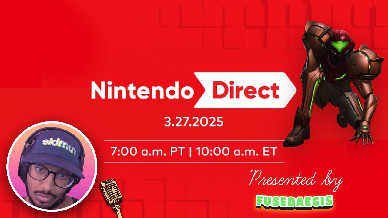 FINAL Switch 1 Nintendo Direct! REACTION 3.27.2025 | FusedAegis Presents