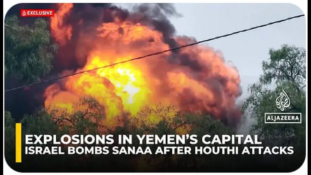 Israeli military targets Yemen’s Sanaa after Houthi attacks