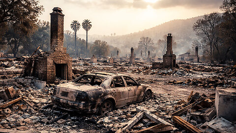 One Year After LA Fires — Just 13% of Damaged Homes Have a Rebuilding Permit.Government Failure!