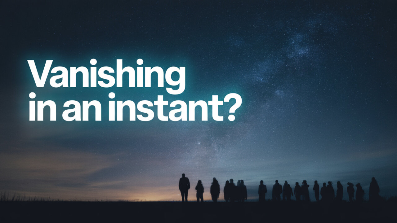 Why Millions Believe They Will Disappear In An Instant!