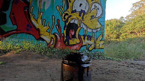 Graffiti | Melting Bart Simpson