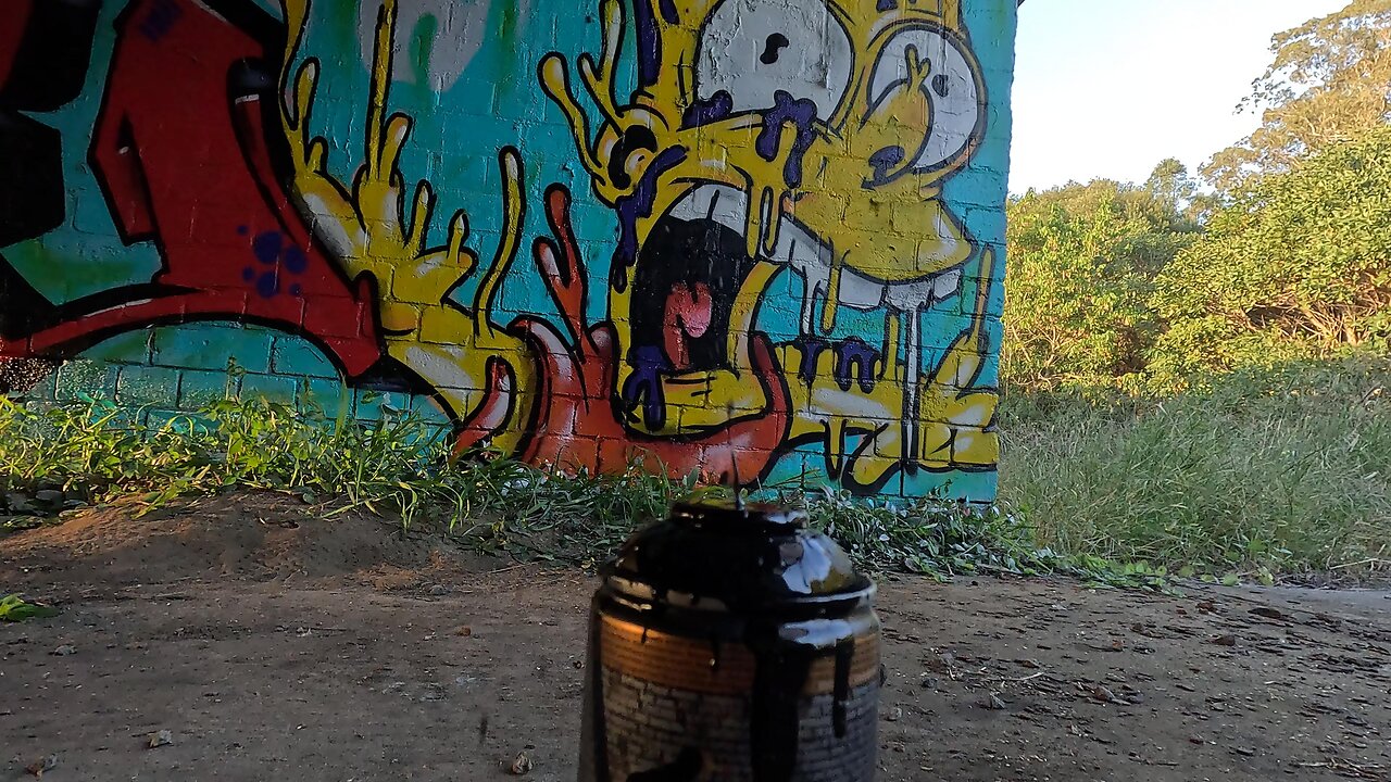Graffiti | Melting Bart Simpson