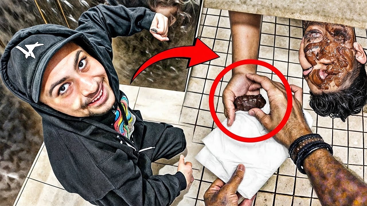 Extreme Bathroom Prank! (MUST WATCH)