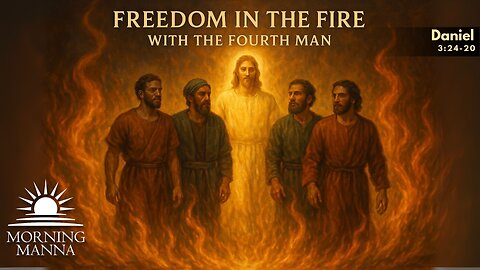 Morning Manna - July 18, 2025 - Daniel 3:24-20 - Freedom in the Fire with the Fourth Man