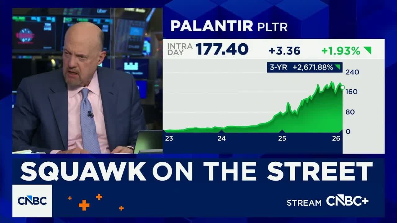 Cramer’s Stop Trading: Palantir