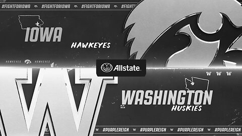 EA College Football 26, Road to Glory Episode 9: Iowa Hawkeyes vs. Washington Huskies