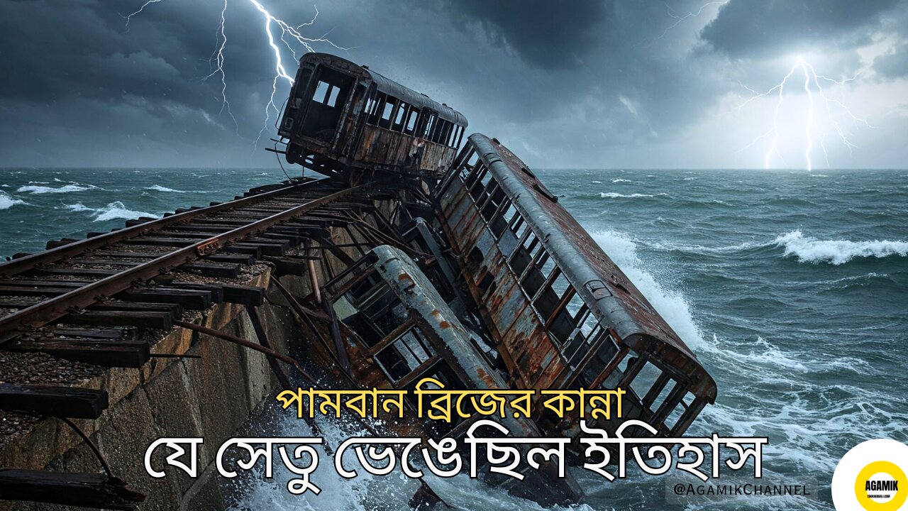 পাম্বানে রাতের ঝড়ের রহস্য উদঘাটন - পামবান: পুরনো সেতু বনাম নতুন বিস্ময় Pamban Bridge Mystery