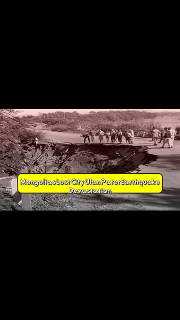 Mongolia's Lost City: Ulan Pator Earthquake Devastation #EarthquakeHistory #Mongolia...