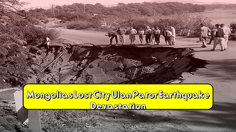 Mongolia's Lost City: Ulan Pator Earthquake Devastation #EarthquakeHistory #Mongolia...