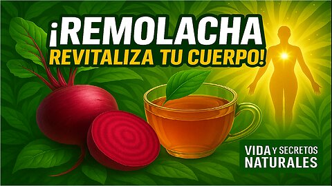 REMOLACHA: Limpia la Sangre, Rejuvenece y Fortalece tu Cuerpo – El Secreto Natural que Pocos Conocen