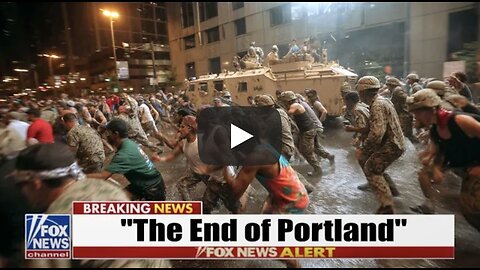 Illegals ASSAULT Portland Prison... "ICE Marines" Answer With PURE BRUTALITY