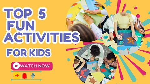 "Super Fun DIY Crafts for Kids | ✏️🖍️✂️Easy & Creative Activities at Home!"