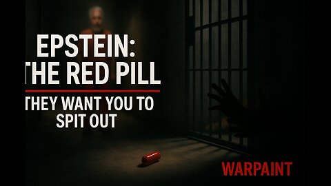 WARPAINT: EPSTEIN - THE RED PILL THEY WANT YOU TO SPIT OUT