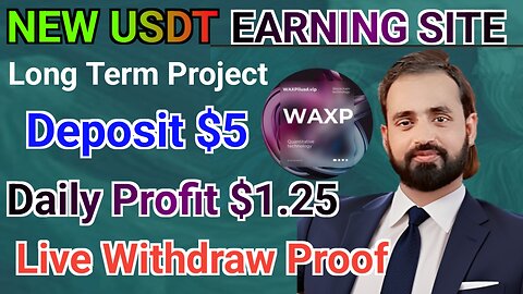 New Best Long Term USDT Earning Site | Make Money Online At Home