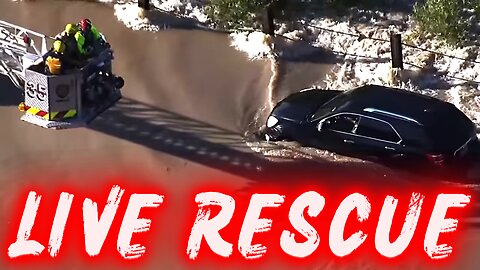 BREAKING NEWS! TRAPPED IN FLASH FLOOD! LIVE RESCUE TEXAS