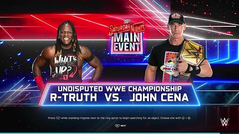 R-Truth vs. John Cena