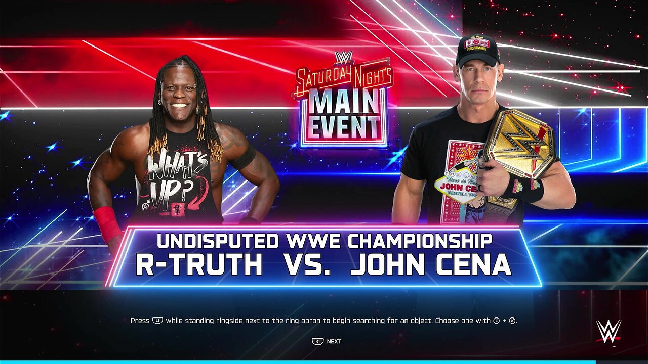 R-Truth vs. John Cena