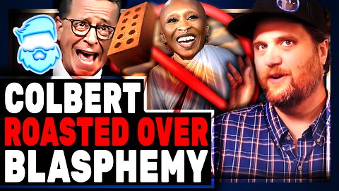 Stephen Colbert ROASTED For Praising Gay Black Female Jesus As His Ratings TANK!