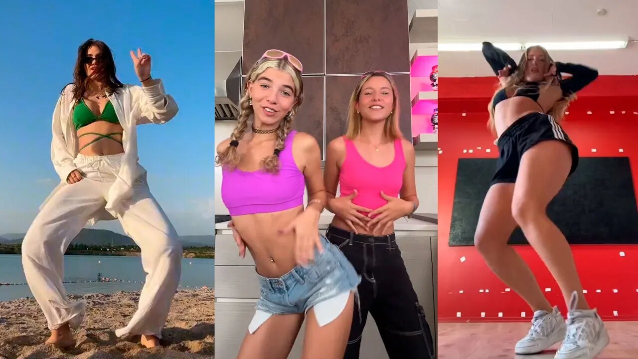 Beautiful Cute Tiktok girls compilation, No Bra Challenge compilation