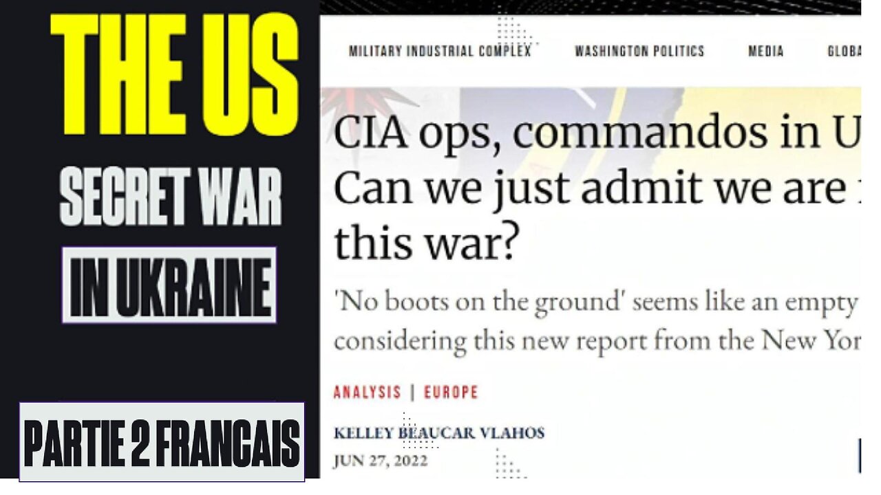 LA GUERRE SECRETE DES USA EN UKRAINE PARTIE 2 FRA
