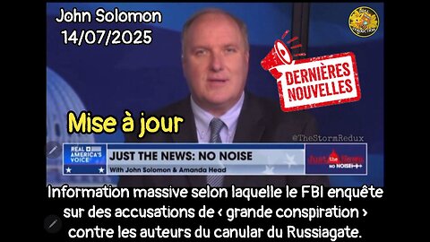 Information massive selon laquelle le FBI enquête sur des accusations de « grande conspiration »