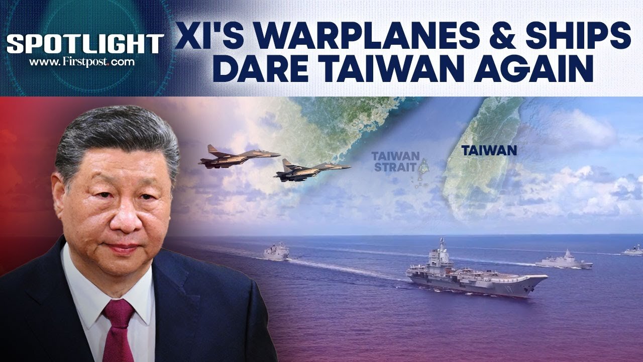 Taiwan Reports 6 PLA Aircraft, 7 PLAN Vessels as Xi Ramps Aggression | Spotlight | N18G
