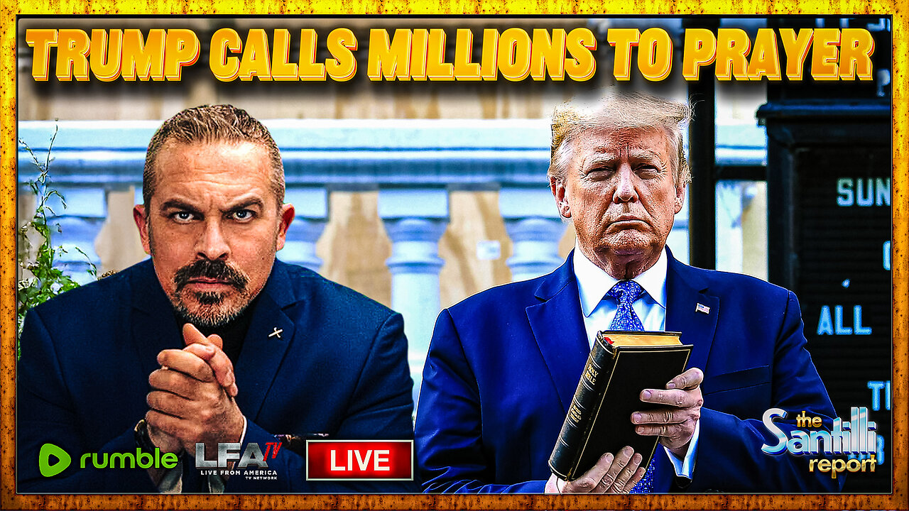 President Trump Calls For Millions To Pray For Our Country At Religious Liberty Commission | THE SANTILLI REPORT 9.8.25 4PM